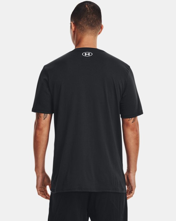 Men's Project Rock Payoff Short Sleeve in Black image number 1